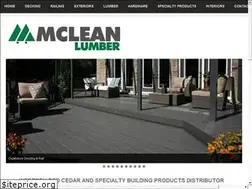 Sites similar to mcleanlumber.com