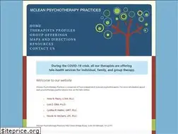 Sites similar to mcleanpsychotherapy.com