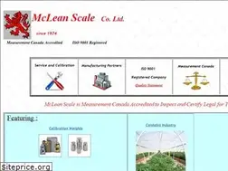 Sites similar to mcleanscale.com