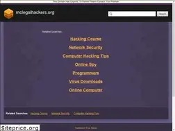 Sites similar to mclegalhackers.org