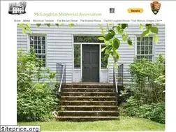 Sites similar to mcloughlinhouse.org