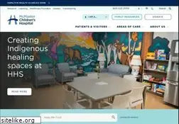 Sites similar to mcmasterchildrenshospital.ca