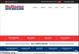 Sites similar to mcmasternewholland.com