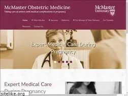 Sites similar to mcmasterobstetricmedicine.ca