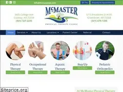 Sites similar to mcmasterpt.com