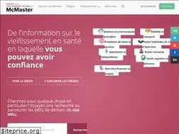 Sites similar to mcmastervieillissementoptimal.org