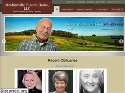 Sites similar to mcminnvillefuneralhome.com
