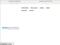 Sites similar to mcmwiktorska.pl