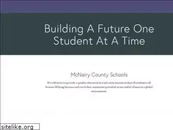 Sites similar to mcnairycountyschools.com
