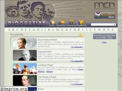 Sites similar to mcnbiografias.es