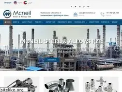 Sites similar to mcneilalloys.ae