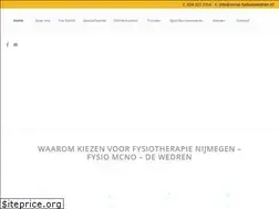 Sites similar to mcno-fysiodewedren.nl