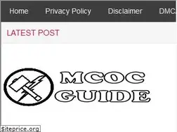 Sites similar to mcoc-guide.blogspot.com