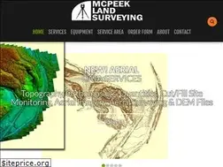Sites similar to mcpeeklandsurveying.com