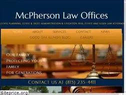Sites similar to mcphersonlaw.com