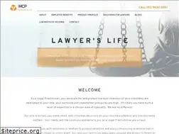 Sites similar to mcplawyerslife.com.au