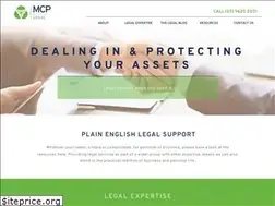 Sites similar to mcplegal.com.au