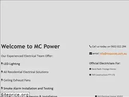 Sites similar to mcpower.com.au