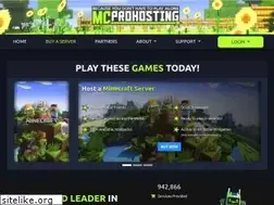 Sites similar to mcprohosting.com
