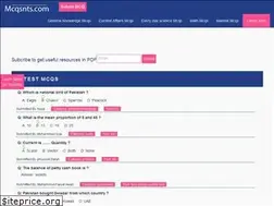 Sites similar to mcqsnts.com
