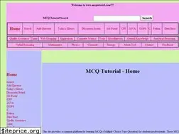 Sites similar to mcqtutorial.com