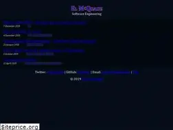 Sites similar to mcquade.dev