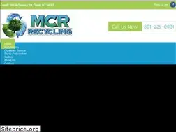 Sites similar to mcr-recycling.net