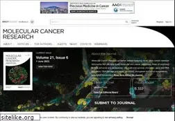 Sites similar to mcr.aacrjournals.org