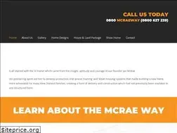Sites similar to mcraewayhomes.co.nz