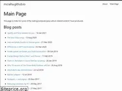 Sites similar to mcraiha.github.io
