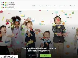 Sites similar to mcri.edu.au