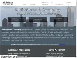 Sites similar to mcrobertsinc.com