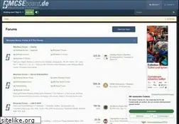 Sites similar to mcseboard.org