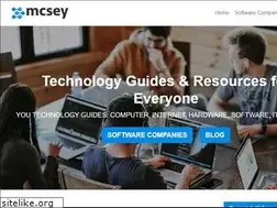 Sites similar to mcsey.com