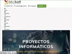 Sites similar to mcsoft.cl