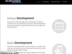 Sites similar to mcspaddensolutions.com