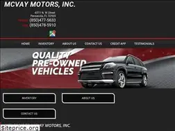 Sites similar to mcvaymotors.com
