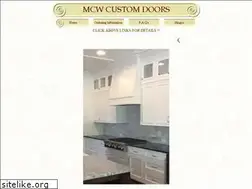 Sites similar to mcwcustomdoors.com