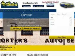 Sites similar to mcwhortertire.com
