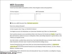 Sites similar to md5-generator.de