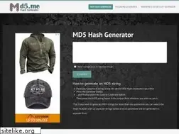 Sites similar to md5.me