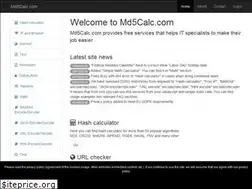 Sites similar to md5calc.com