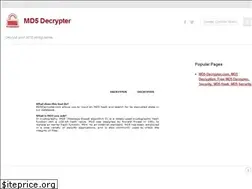 Sites similar to md5decrypter.com
