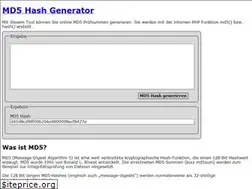 Sites similar to md5generator.de