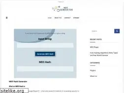 Sites similar to md5generator.net