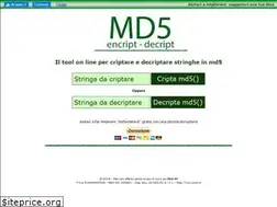 Sites similar to md5online.it