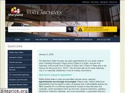Sites similar to mdarchives.state.md.us