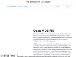 Sites similar to mdb.extensionfile.net