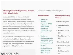 Sites similar to mdclimateacademy.org