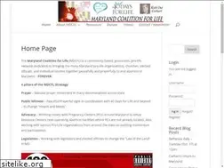 Sites similar to mdcoalitionforlife.com